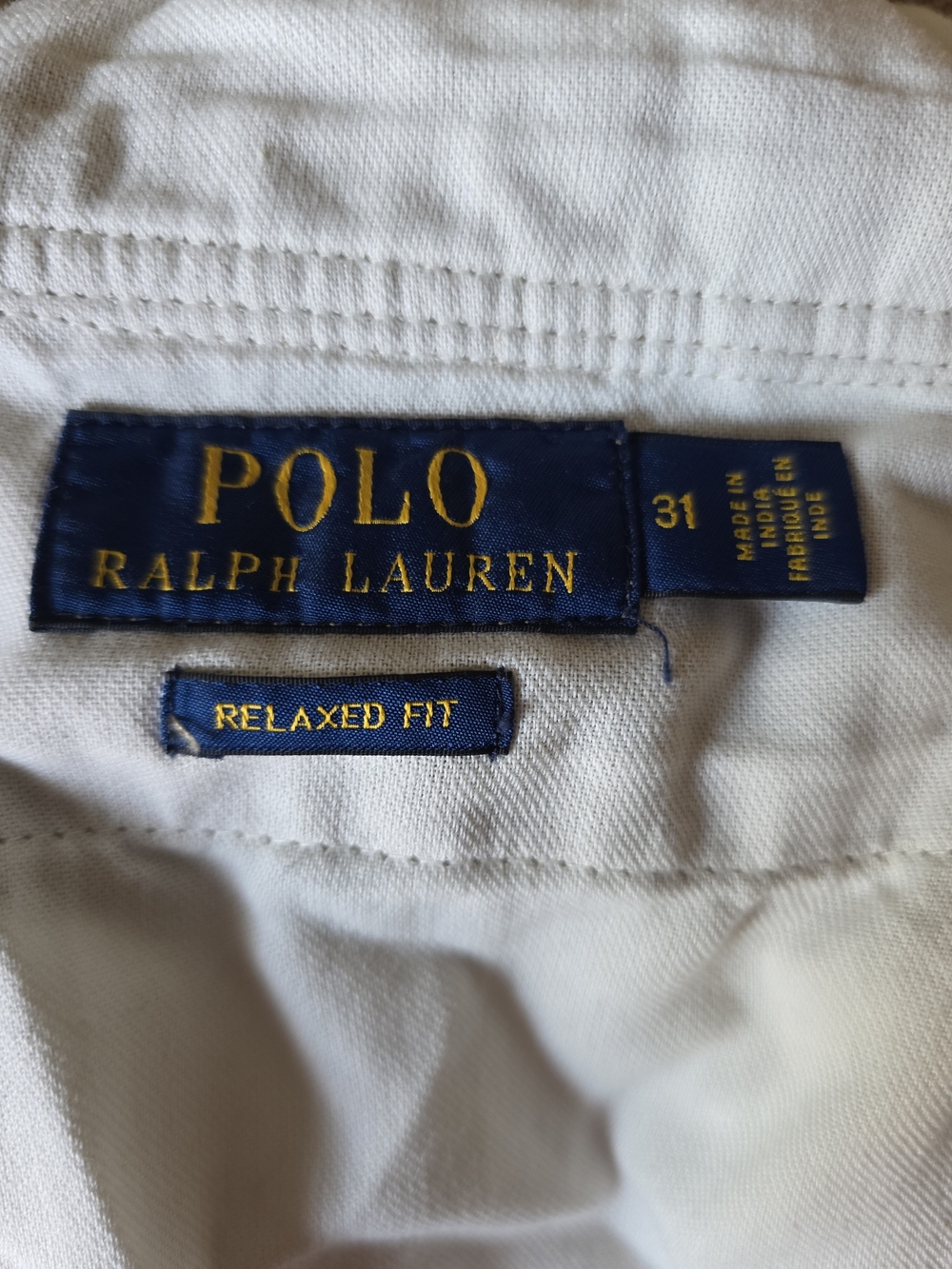 Ralph Lauren Polo Tan Cargo Shorts with Pockets - Picture 4 of 5